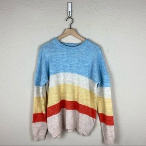 Urban Outfitters Primary Color Block Sweater - image 1